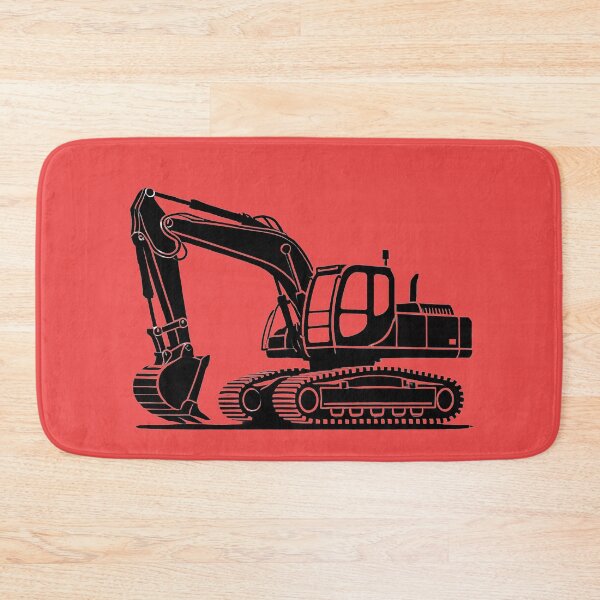 Item preview, Classic Excavator Silhouette Design designed and sold by quigeebo designs.