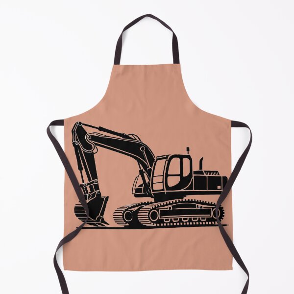 Item preview, Classic Excavator Silhouette Design designed and sold by quigeebo designs.