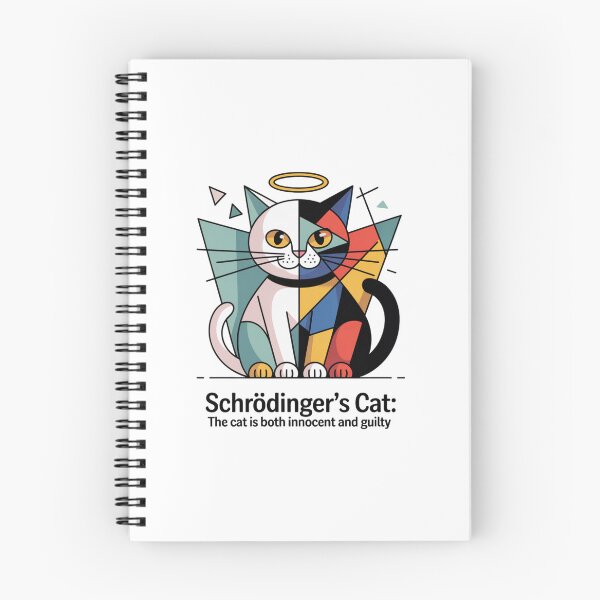 Item preview, Schrodinger's Cat: Innocent & Guilty - Halo & Cubism designed and sold by Peter Stawicki.
