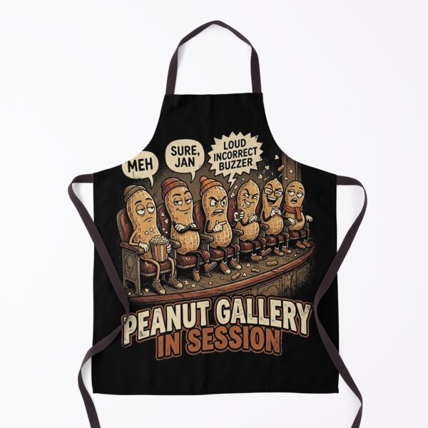 Item preview, Funny Peanut Gallery Movie Theater Cartoon designed and sold by RickyTromps.