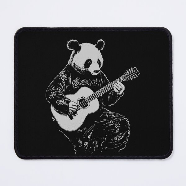 Item preview, Funny Panda Guitarist Acoustic Guitar Mom Dad Kids designed and sold by rafaeltto.