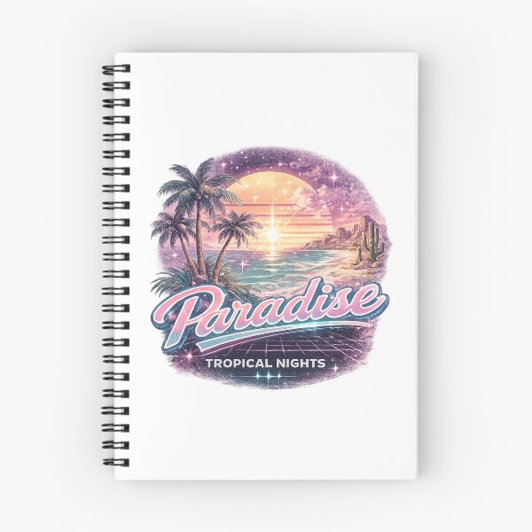 Item preview, Paradise Tropical Nights Retro Vaporwave Y2K Beach Aesthetic designed and sold by y2ktropical.