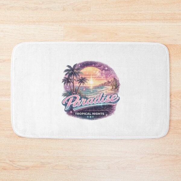 Item preview, Paradise Tropical Nights Retro Vaporwave Y2K Beach Aesthetic designed and sold by y2ktropical.