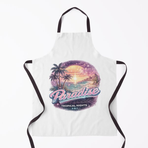 Item preview, Paradise Tropical Nights Retro Vaporwave Y2K Beach Aesthetic designed and sold by y2ktropical.