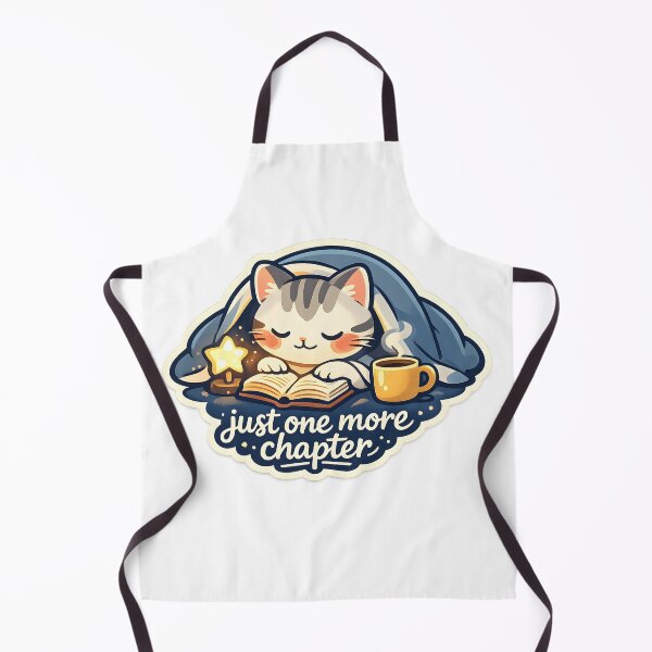 Item preview, Just One More Chapter Cute Reading Cat Design designed and sold by Naviora.