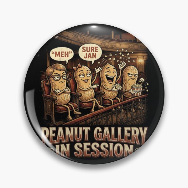Item preview, Funny Peanut Gallery Theater Design designed and sold by RickyTromps.