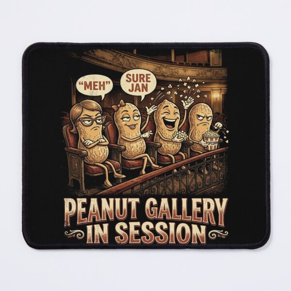 Item preview, Funny Peanut Gallery Theater Design designed and sold by RickyTromps.