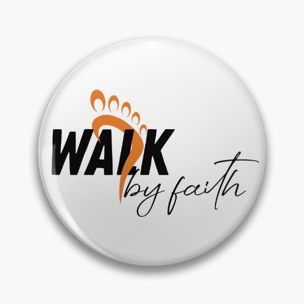 Item preview, Walk By Faith – Christian Scripture Inspiration Quote designed and sold by Verse & Vibes.