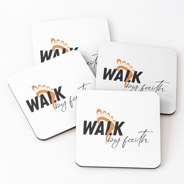 Item preview, Walk By Faith – Christian Scripture Inspiration Quote designed and sold by Verse & Vibes.