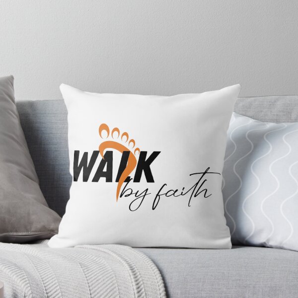 Item preview, Walk By Faith – Christian Scripture Inspiration Quote designed and sold by Verse & Vibes.
