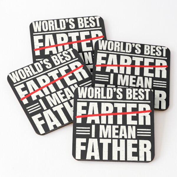 Item preview, World's Best Farter I Mean Father Funny Dad Joke designed and sold by zamiokaline.