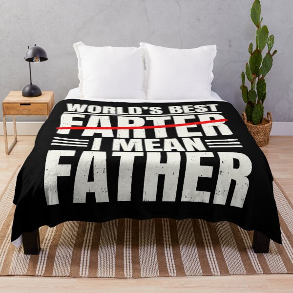 Item preview, World's Best Farter I Mean Father Funny Dad Joke designed and sold by zamiokaline.