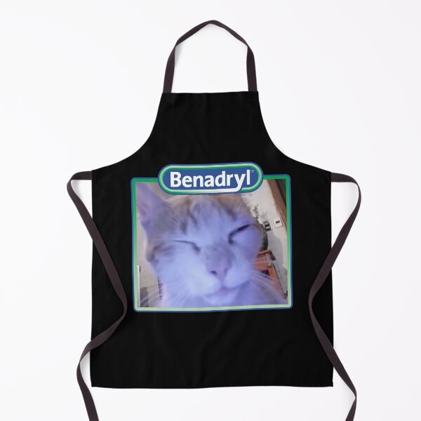 Item preview, Benadryl Cat Funny Meme designed and sold by Hedoraxe.