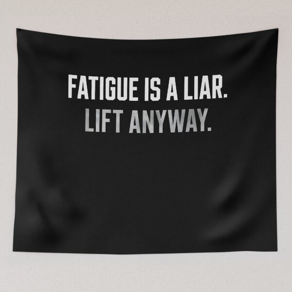 Item preview, Push Through Fatigue Lifting Tee designed and sold by PhylonBoxx.
