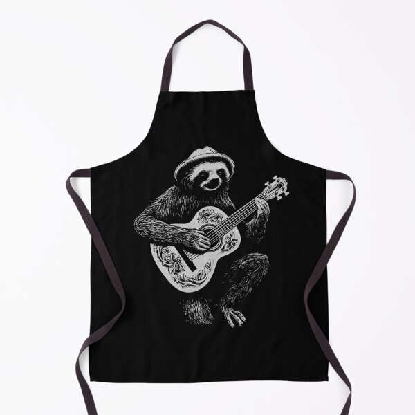 Item preview, Funny Sloth Guitarist Acoustic Guitar Mom Dad Kids designed and sold by rafaeltto.