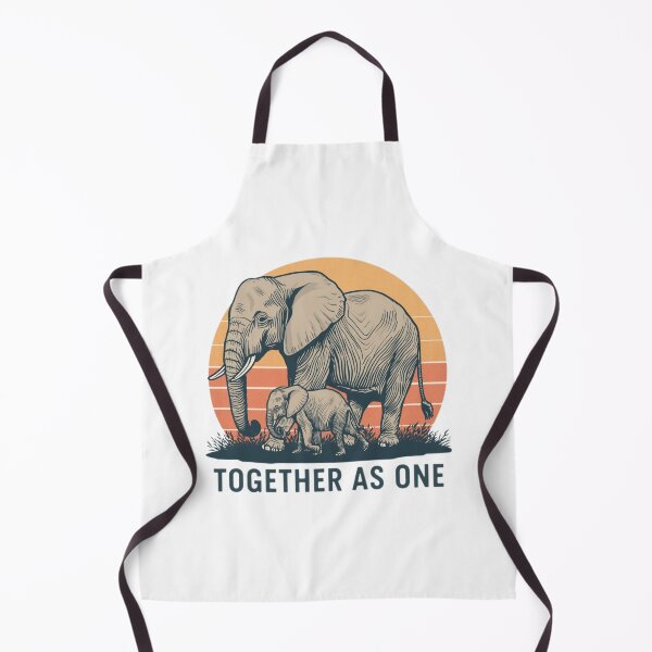 Item preview, Together As One Elephant Shirt Mother Baby Elephant Family Gift Wildlife Lover Tee designed and sold by Sky-bully.