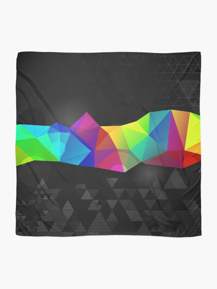 Thumbnail 2 of 3, Scarf, Triangular designed and sold by hyperite.