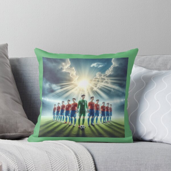 Item preview, Blessed Korean Football Warriors Under Jesus’ Prayer  designed and sold by PaintMeWorld.