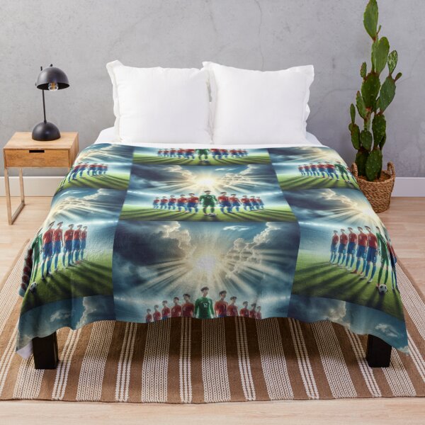 Item preview, Blessed Korean Football Warriors Under Jesus’ Prayer  designed and sold by PaintMeWorld.