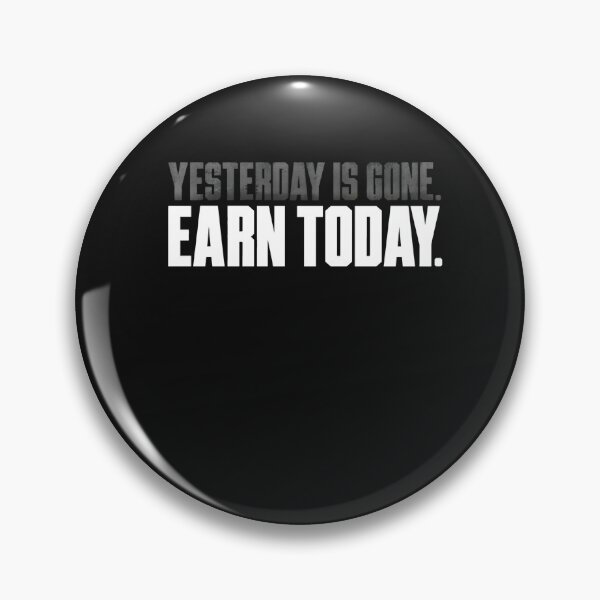 Item preview, Earn Today Stoic Grind Tee designed and sold by PhylonBoxx.