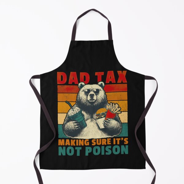 Item preview, Dad Tax Bear Snack Inspector Funny Father Classic T-Shirt designed and sold by MOUL-TMER.