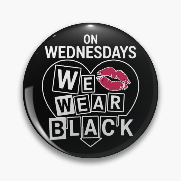 Item preview, On Wednesday We Wear Black designed and sold by RickyTromps.