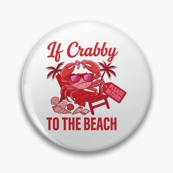 Item preview, Funny Crabby Return To Beach Summer Vacation designed and sold by KroghDs.