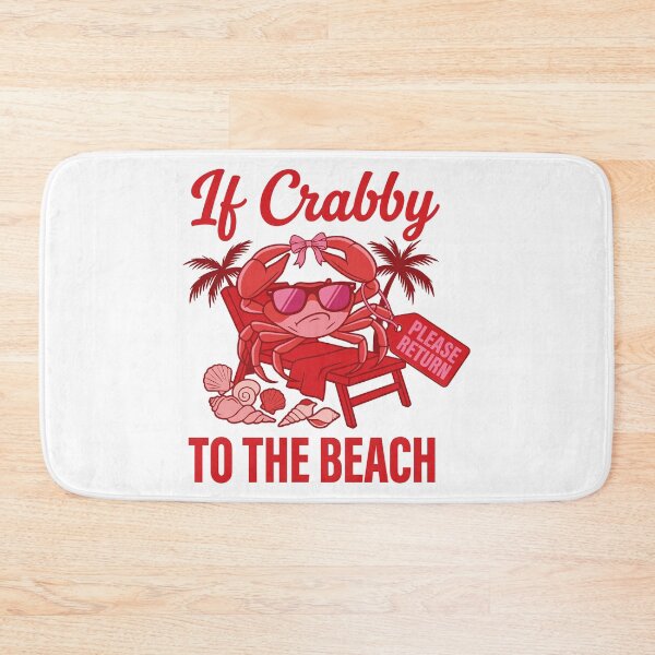 Item preview, Funny Crabby Return To Beach Summer Vacation designed and sold by KroghDs.