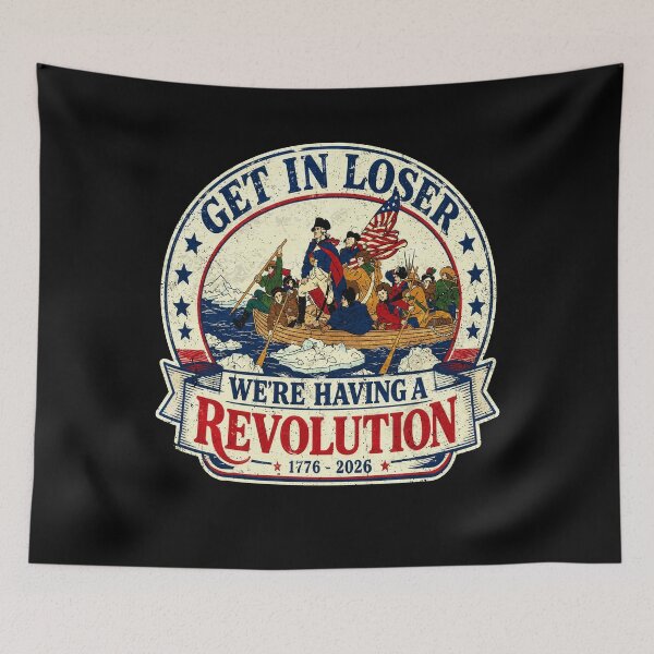 Item preview, Get In Loser We're Crossing The Delaware George Washington designed and sold by Ortigzitoun.