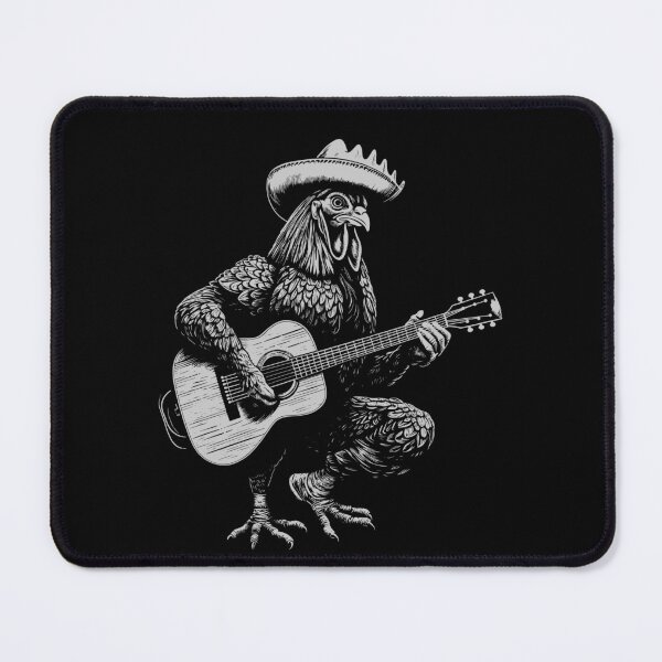 Item preview, Funny Chicken Guitarist Acoustic Guitar Mom Dad Kids designed and sold by rafaeltto.