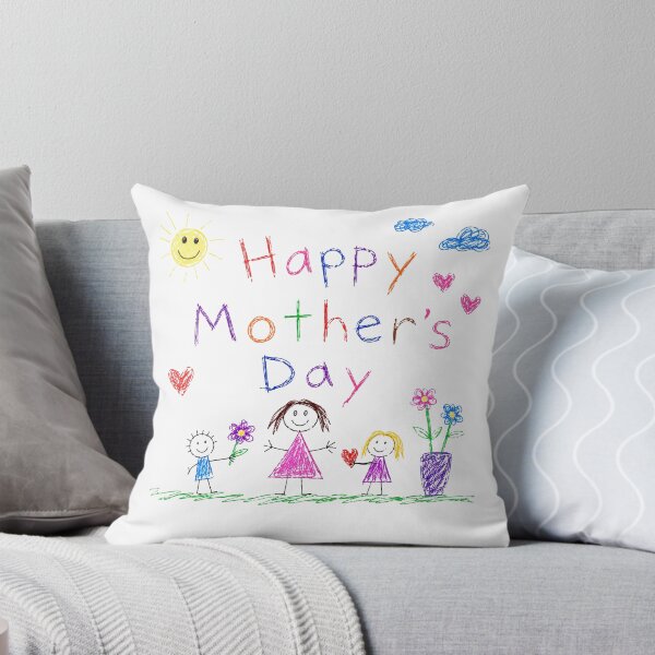 Item preview, Happy Mother’s Day Funny Childlike Doodle Design designed and sold by QuiteOrbit.