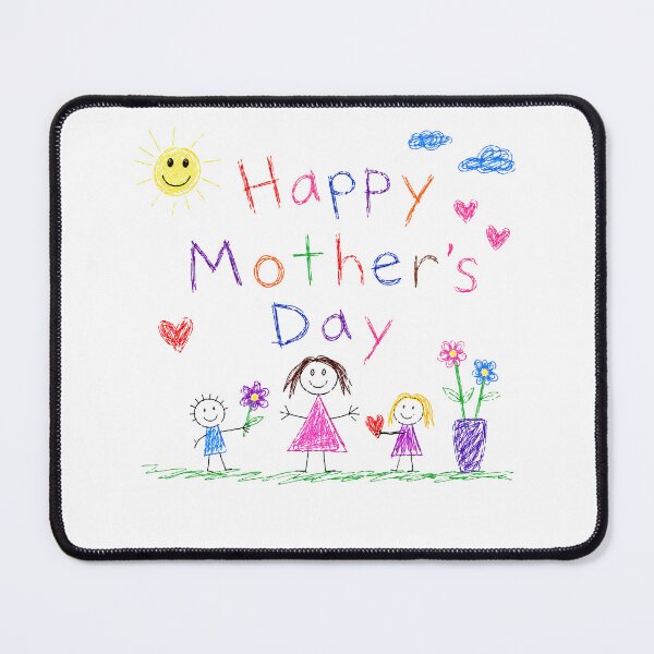 Item preview, Happy Mother’s Day Funny Childlike Doodle Design designed and sold by QuiteOrbit.