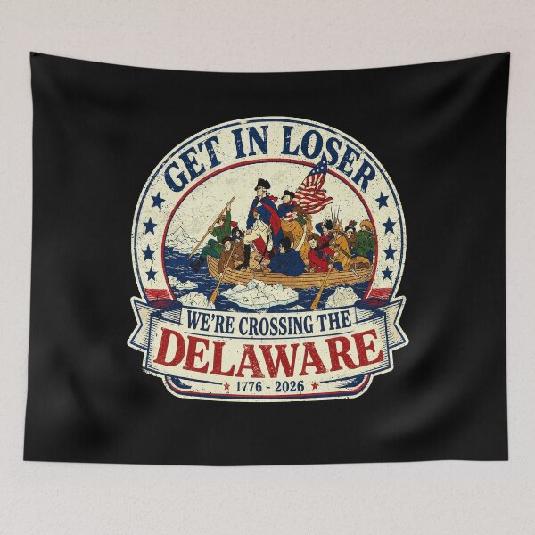 Item preview, Get In Loser We're Crossing The Delaware George Washington designed and sold by Ortigzitoun.