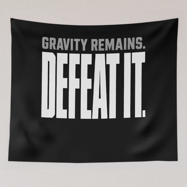 Item preview, Defeat Gravity Powerlifting Tee designed and sold by PhylonBoxx.