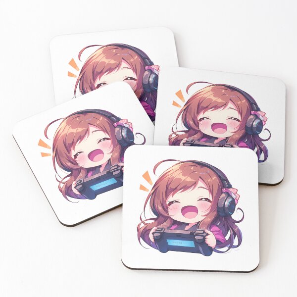 Item preview, Yugiri Zombieland Saga Anime Girl Cute Chibi Playing Video Game designed and sold by kohlbeckv.