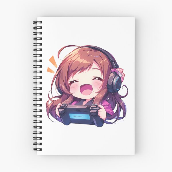 Item preview, Yugiri Zombieland Saga Anime Girl Cute Chibi Playing Video Game designed and sold by kohlbeckv.