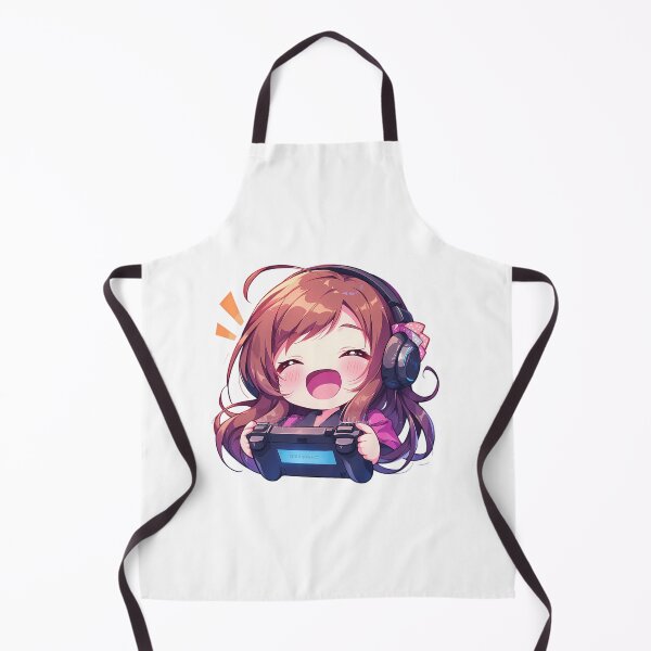Item preview, Yugiri Zombieland Saga Anime Girl Cute Chibi Playing Video Game designed and sold by kohlbeckv.
