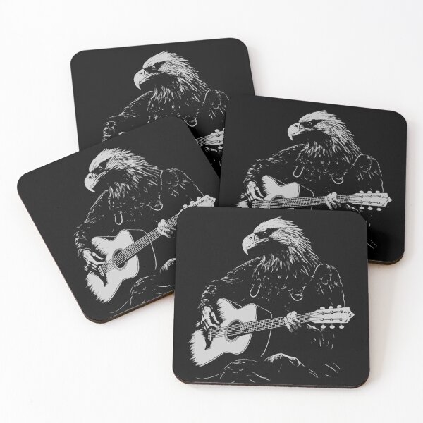 Item preview, Funny Eagle Guitarist Acoustic Guitar Mom Dad Kids designed and sold by rafaeltto.