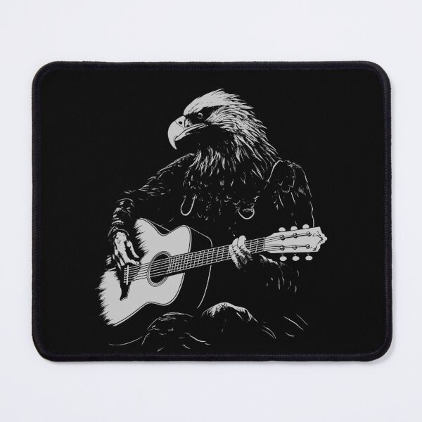 Item preview, Funny Eagle Guitarist Acoustic Guitar Mom Dad Kids designed and sold by rafaeltto.