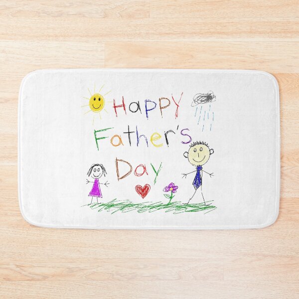 Item preview, Happy Father’s Day Funny Childlike Doodle Design designed and sold by QuiteOrbit.