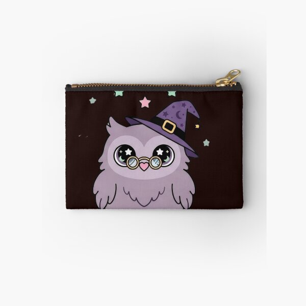 Item preview, Cute Chubby Owl with Spell Book Pastel Goth designed and sold by NievesGD.