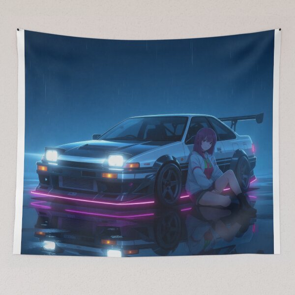 Item preview, Tuned Toyota AE 86 in anime style designed and sold by Salimgor Hangaround Music.