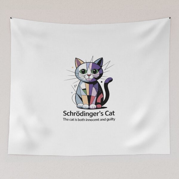 Item preview, Schrodinger's Cat: Innocent & Guilty - Purple designed and sold by Peter Stawicki.