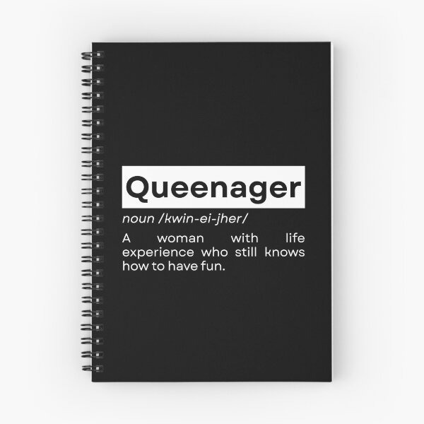 Item preview, Queenager noun designed and sold by Dondonmart.