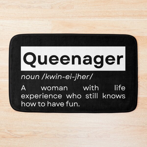 Item preview, Queenager noun designed and sold by Dondonmart.