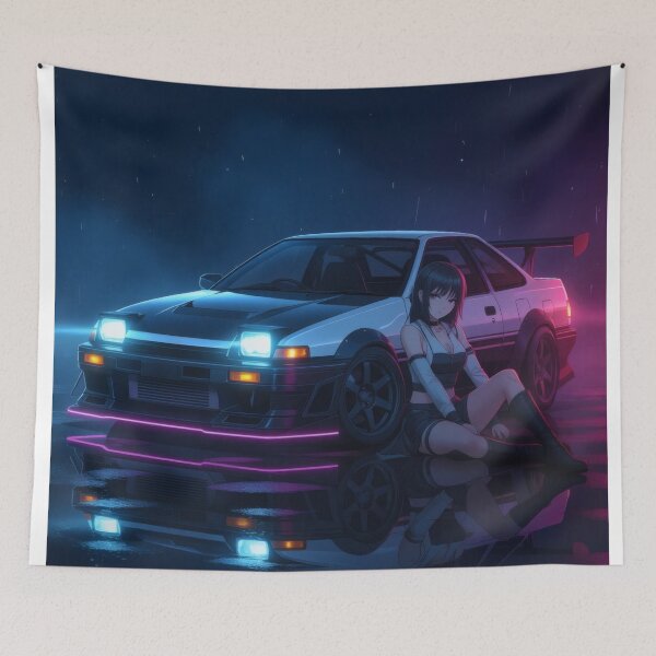 Item preview, JDM Toyota AE 86 in anime style designed and sold by Salimgor Hangaround Music.