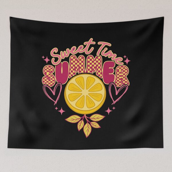 Item preview, Sweet Time Summer Retro Lemon designed and sold by KroghDs.