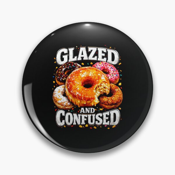 Item preview, Funny Glazed Donut Pun With Chaotic Snack Meme Energy designed and sold by Masonixem.