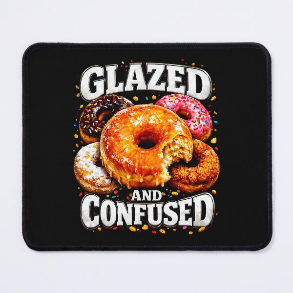 Item preview, Funny Glazed Donut Pun With Chaotic Snack Meme Energy designed and sold by Masonixem.