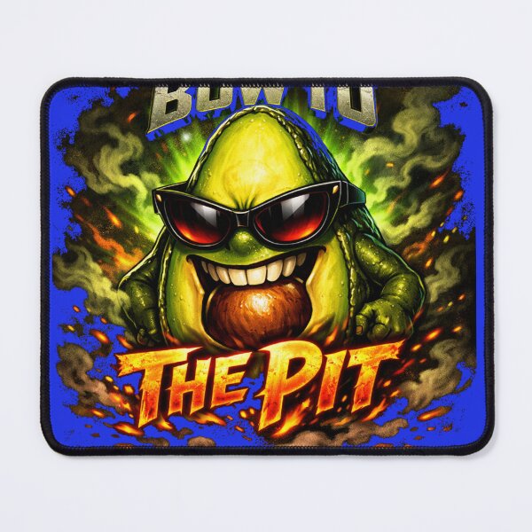 Item preview, Bow To The Pit Avocado Evil Cartoon Funny Food Design designed and sold by JREEHBRAND.